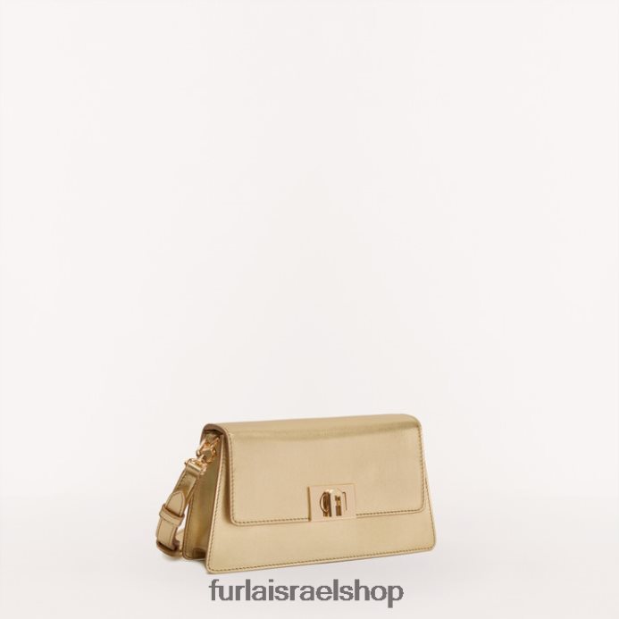 אביזרים נשים Furla PBT0ZR80 מיני תיק כתף של זואי צבע זהב
