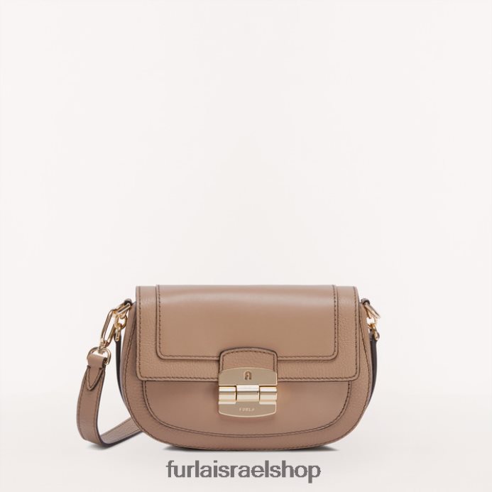 אביזרים נשים Furla PBT0ZR92 club 2 crossbody s greige