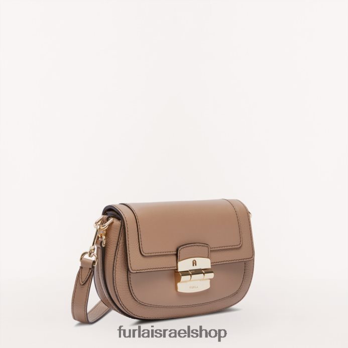 אביזרים נשים Furla PBT0ZR92 club 2 crossbody s greige