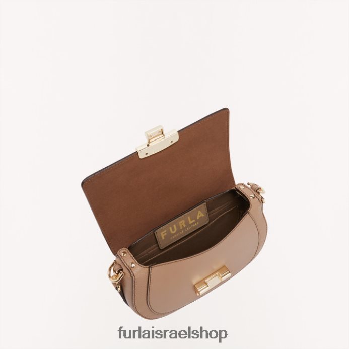 אביזרים נשים Furla PBT0ZR92 club 2 crossbody s greige