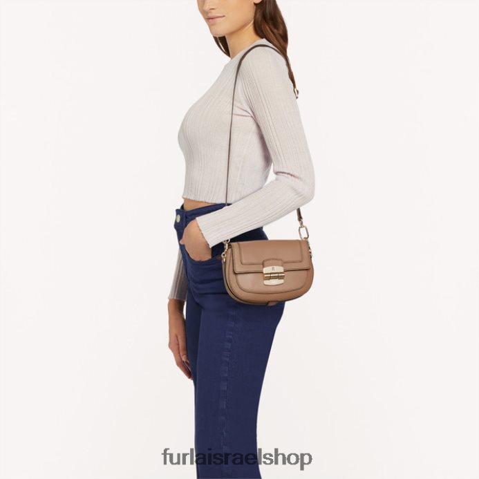 אביזרים נשים Furla PBT0ZR92 club 2 crossbody s greige