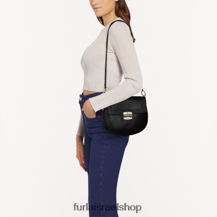 אביזרים נשים Furla PBT0ZR94 club 2 crossbody s nero