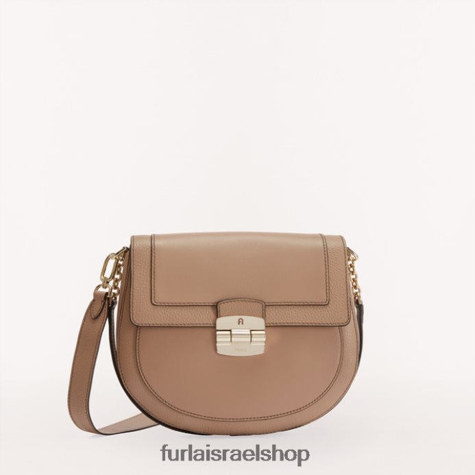 אביזרים נשים Furla PBT0ZR95 club 2 crossbody s greige