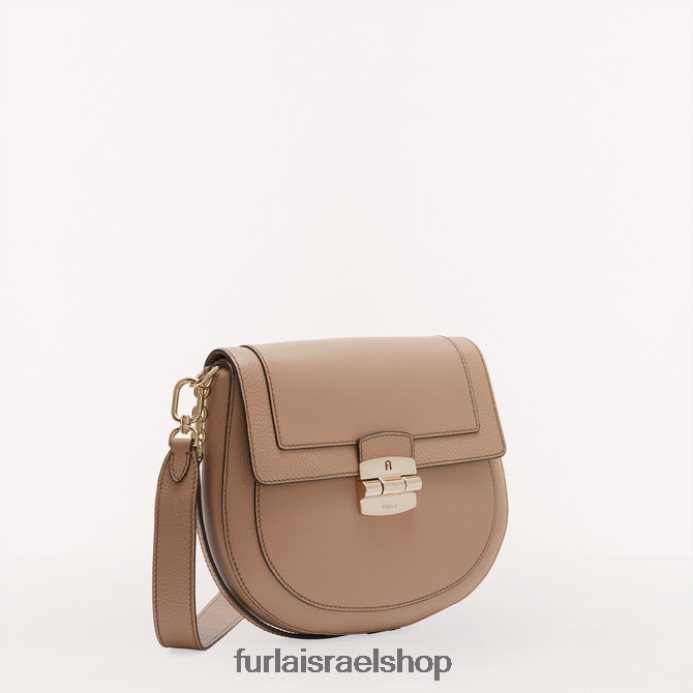 אביזרים נשים Furla PBT0ZR95 club 2 crossbody s greige