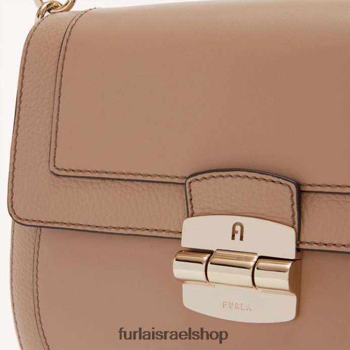 אביזרים נשים Furla PBT0ZR95 club 2 crossbody s greige
